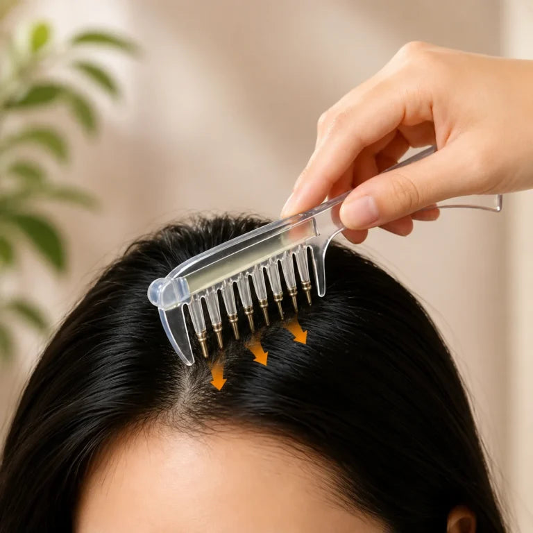Scalp Oil Applicator Comb