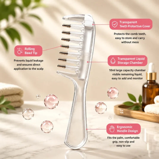 Scalp Oil Applicator Comb