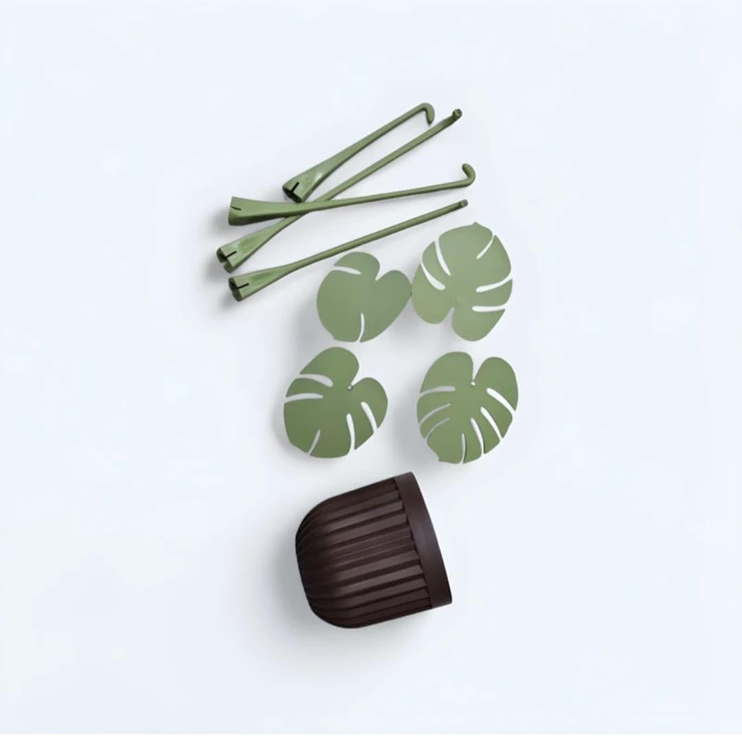 Magnetic Leaf Coaster Set