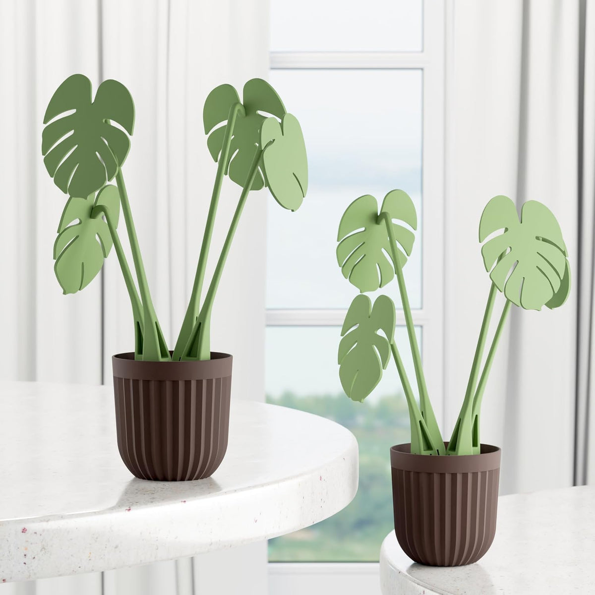 Magnetic Leaf Coaster Set