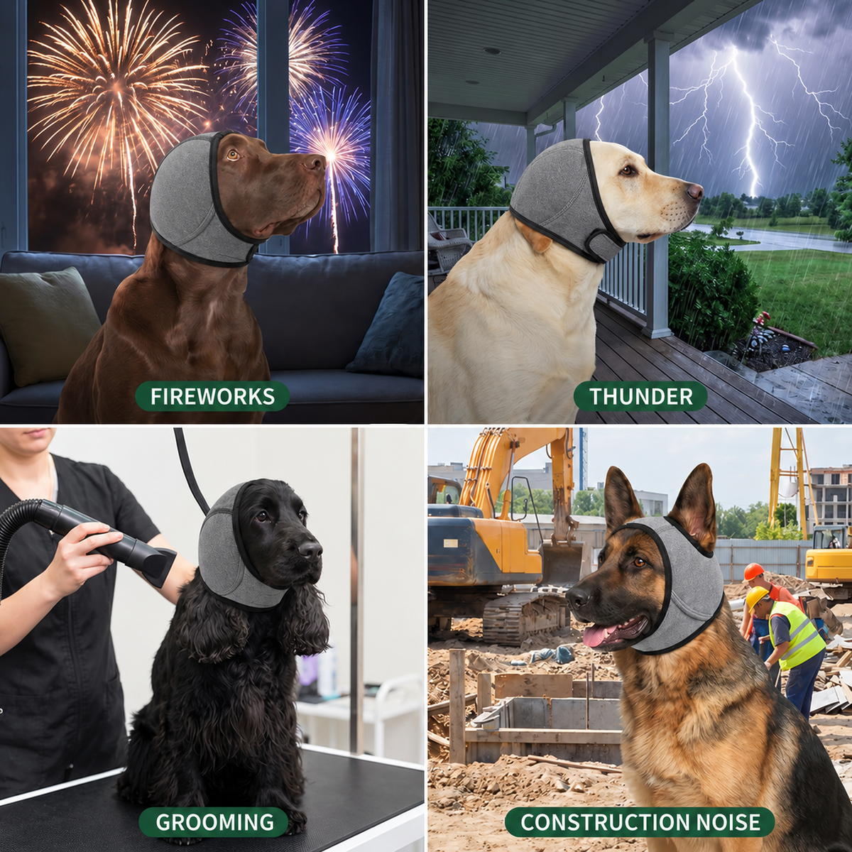 Protection Dog Ear Muffs