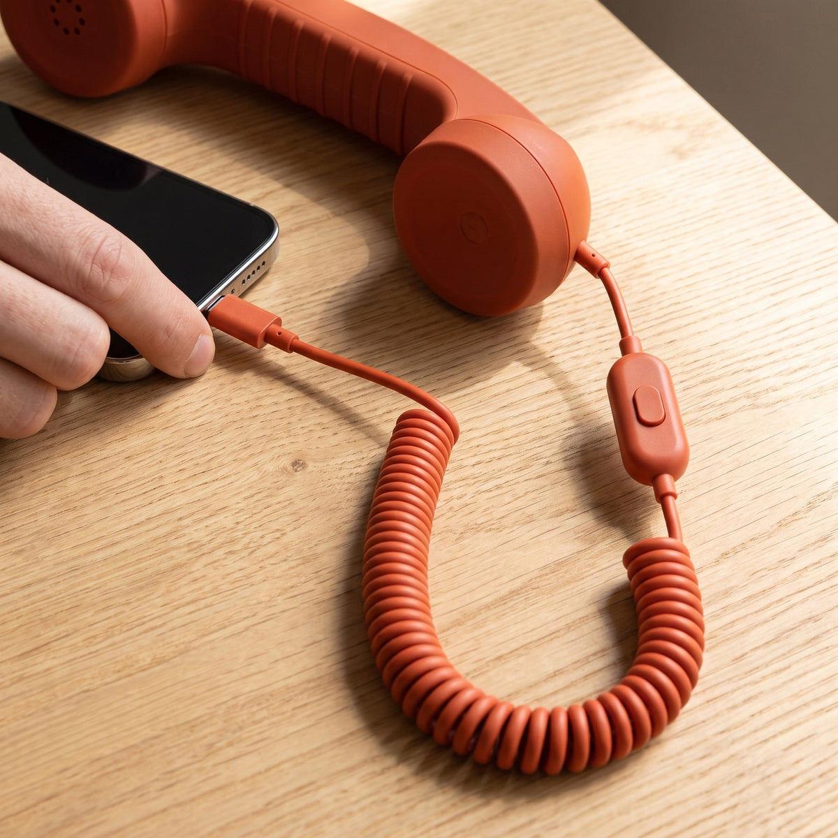 Retro Phone Headset USB-C