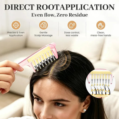 Scalp Oil Applicator Comb