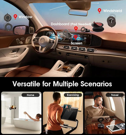Magnetic Vacuum Phone Mount